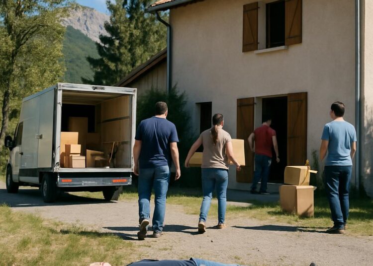 Une femme de 41 ans perd la vie par balle dans les Hautes-Alpes lors d'un déménagement, sans arrestations à ce jour.