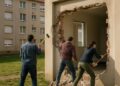 Locataires toulousains : démolition des murs d'un HLM pour accéder ?