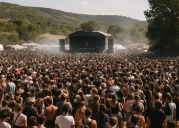 Des milliers de fêtards occupent illégalement un domaine dans l’Hérault.
