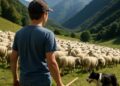VIDÉO. "Nous avons un mois de gagné" : Mathys, jeune berger des Hautes-Pyrénées, s'adapte au climat.