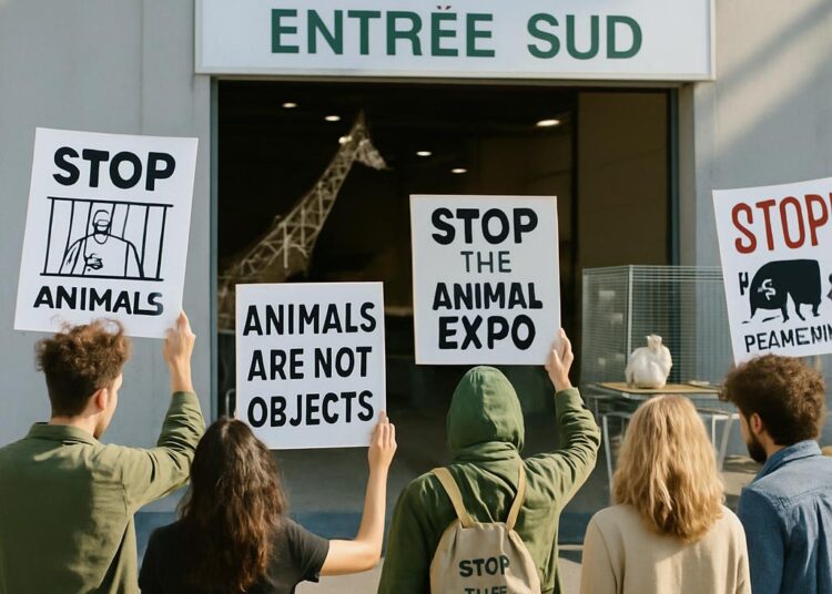 L'association PAZ s'oppose à un salon présentant animaux comme objets.