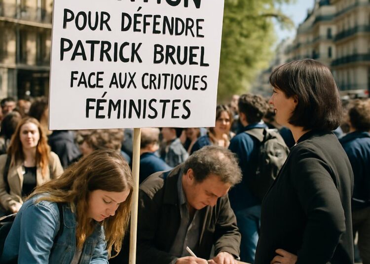 Une pétition pour défendre Patrick Bruel face aux critiques féministes.