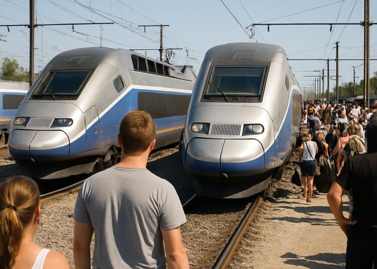 Un épisode de chaleur intense en avance cause l'interruption de deux TGV Paris-Nice, d'après le PDG de la SNCF.