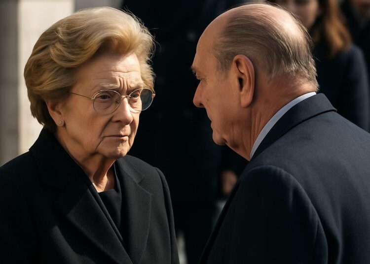 Décès de Bernadette Chirac : son regard emblématique a marqué Jacques Chirac.