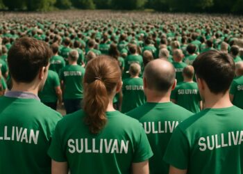 L'Irlande établit un nouveau record avec près de 2 000 personnes nommées Sullivan.