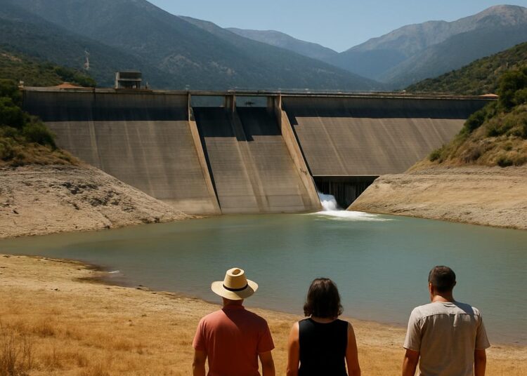 Le barrage de Vinça face à la canicule : nouvelles restrictions à venir