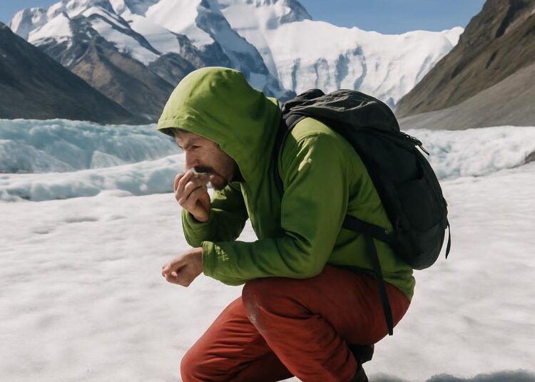 Un guide perdu six jours sur l'Everest raconte sa lutte pour survivre en mangeant de la glace.