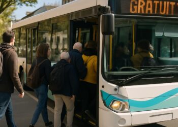 À Rodez, le succès du bus gratuit face à la hausse des prix de l'essence.