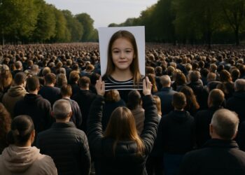 6.000 personnes se sont rassemblées pour honorer Lyhanna et lui rendre hommage.