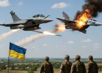 Conflit ukrainien : des Rafale français neutralisent des avions russes pour l'OTAN