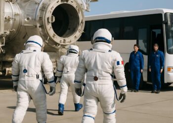 Une défaillance d'air à bord de l'ISS : la NASA prépare l'évacuation des astronautes, dont Sophie Adenot.