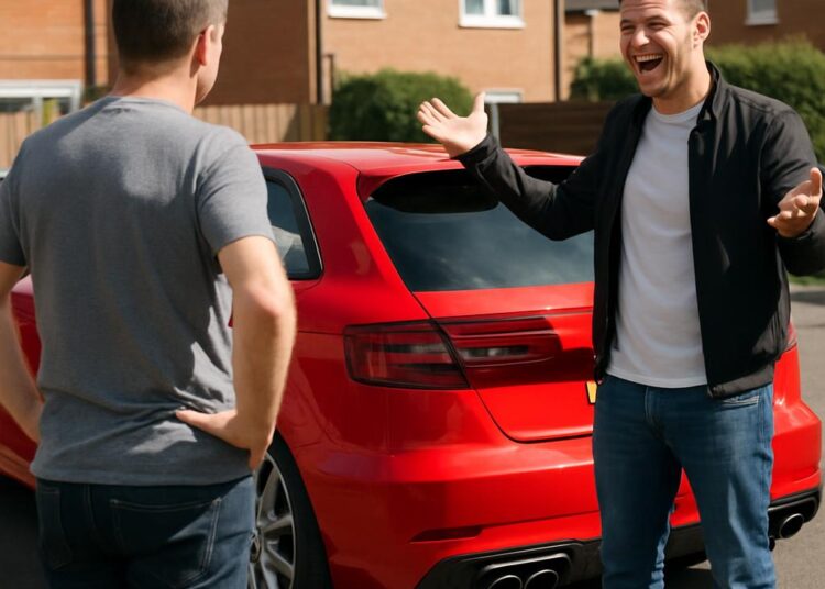 Un homme perd 14 450 euros en vendant son Audi S3 à un escroc qui se vante.