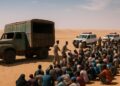 Un camion en panne dans le désert : 49 victimes de la soif, 60 secourues.