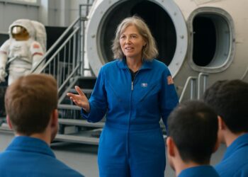 La première femme instructrice d'astronautes révèle les secrets de l'entraînement spatial.