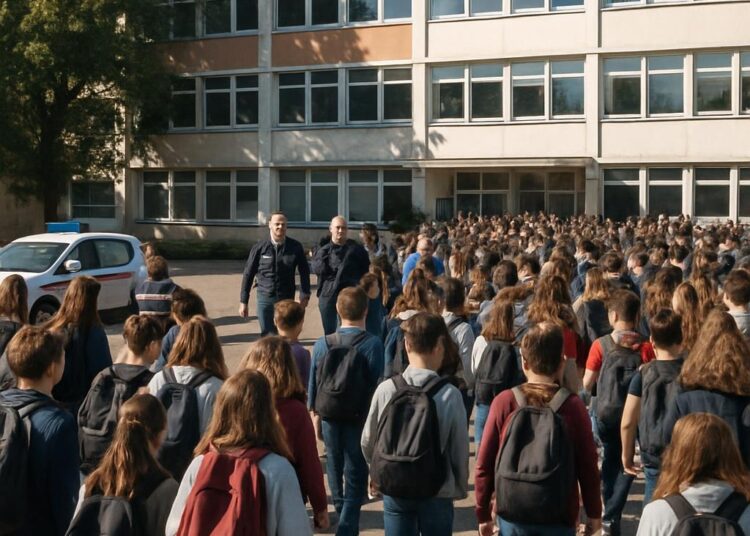 Évacuation de 400 collégiens suite à une alerte à la bombe durant le brevet.