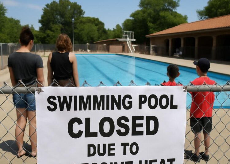Fermeture de la piscine en raison de la chaleur excessive : explications sur cette installation toulousaine.