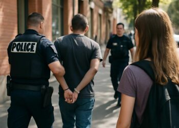 Un suspect arrêté peu après des attouchements sur une adolescente à Toulouse.