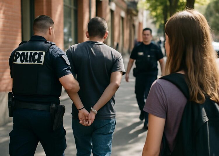 Un suspect arrêté peu après des attouchements sur une adolescente à Toulouse.