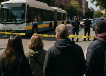Suite à des tirs multiples, les résidents sont sans transports en commun.