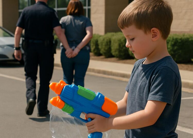 Une mère achète un pistolet à eau pour son fils et se retrouve condamnée.