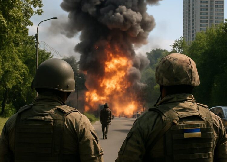 La Russie avertit Kiev de possibles "frappes massives" après l'assaut sur Moscou.