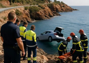 Un véhicule plonge de 30 mètres dans l'eau à Saint-Raphaël, deux blessés graves.