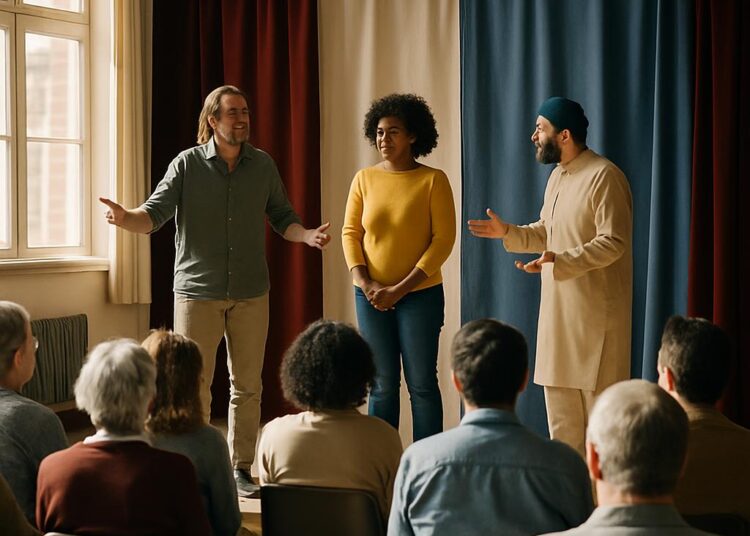Une pièce de théâtre sur le pluralisme, rétablie après censure.