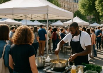 Récit : Le Refugee Food Festival, un lieu d'échange autour de mes recettes.