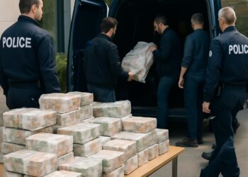 Réseau de blanchiment : saisie de millions d'euros, cinq personnes inculpées.