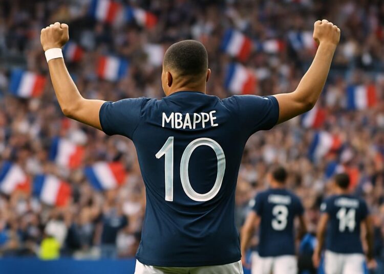 Kylian Mbappé, 27 ans, écrase le record de but de Giroud chez les Bleus.