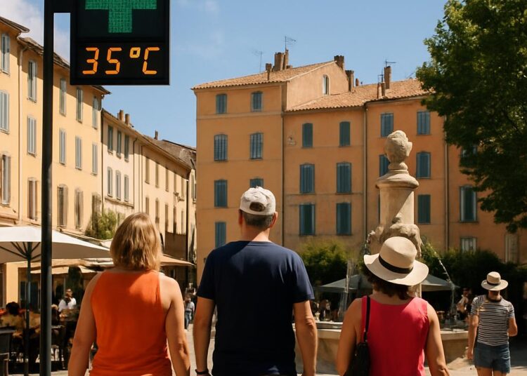 Météo de la semaine : températures atteignant 35°C à Draguignan, Alpes-Maritimes et Var.