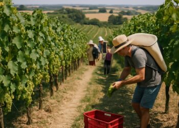 Les vignes du Gers anticipent les vendanges d'août à cause de la chaleur.