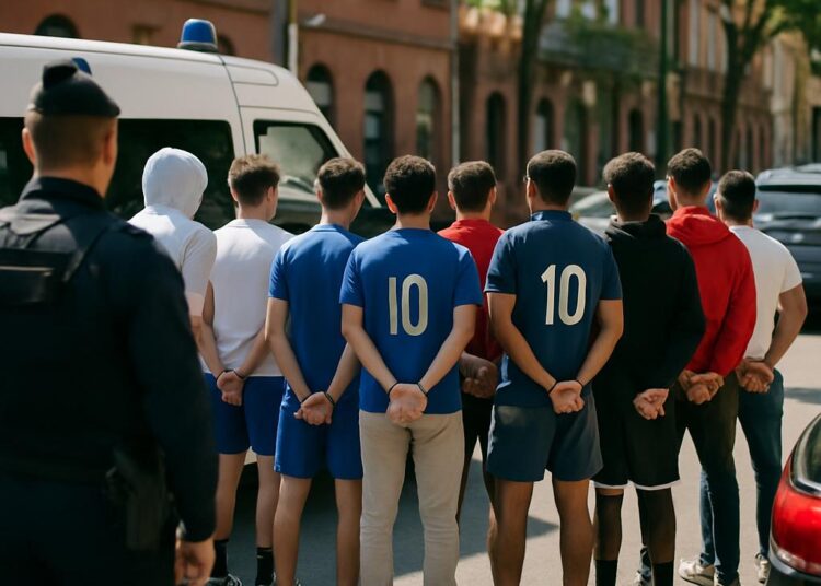 Mondial : huit jeunes sanctionnés à Toulouse après France-Sénégal.