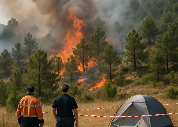 Alerte incendie en Haute-Garonne : interdiction de camping et feux.