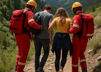 Deux randonneurs, mal équipés, sont secourus après une descente difficile.