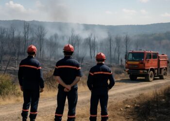 Après trois jours d'efforts, les sapeurs-pompiers maîtrisent l'incendie estival majeur en Aveyron.