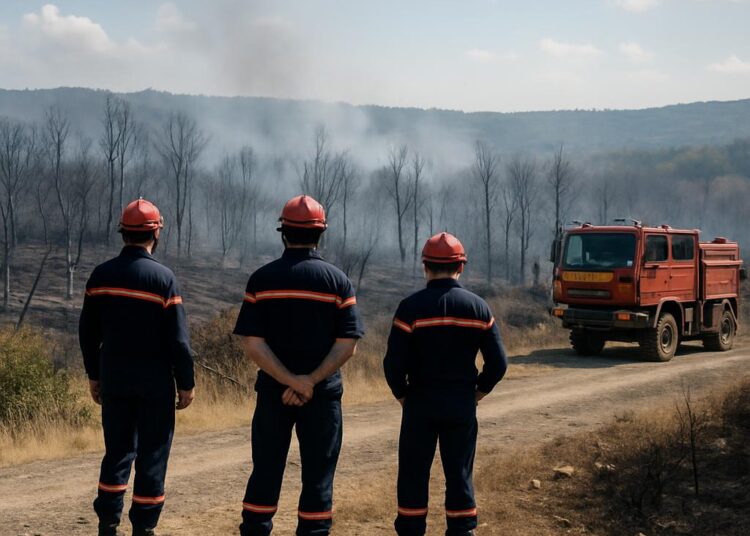 Après trois jours d'efforts, les sapeurs-pompiers maîtrisent l'incendie estival majeur en Aveyron.