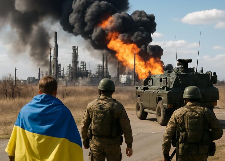 Conflit ukrainien : attaques sur les raffineries, tensions en Crimée, Poutine garantit la sécurité russe face à Kiev.