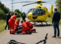 Un accident de trottinette nécessite une évacuation par hélicoptère.