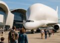 Le musée Aeroscopia accueille le célèbre Beluga ST d'Airbus.