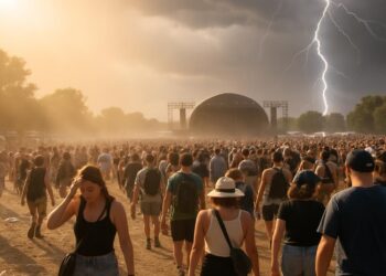 Annulation définitive de Garorock : 100 000 festivaliers déçus par la canicule et les orages.