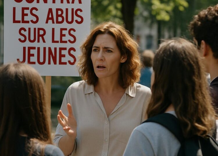 Marie-Gaëlle Cals, actrice de Un si grand soleil, s'exprime contre les abus sur les jeunes.