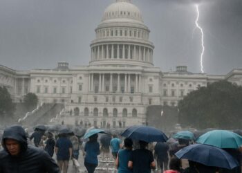 Célébration au Capitole annulée ce dimanche en raison d'orages violents.