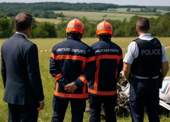 Accident aérien près de Nancy : le ministre de l'intérieur se rend sur les lieux, sans survivants.