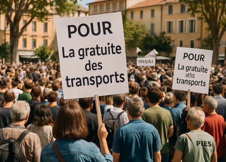 Plus de 10 000 personnes soutiennent la pétition pour la gratuité des transports à Aubagne.