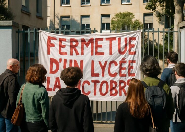 Fermeture d'un lycée à Sète le 6 octobre pour la mobilisation nationale.