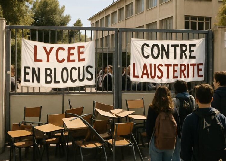 Grève du 29 septembre : plusieurs lycées marseillais en blocus contre l'austérité.