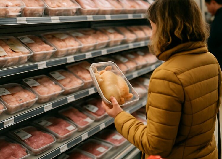Attention aux achats de viande en supermarché : risque de salmonelle sur volaille et veau.