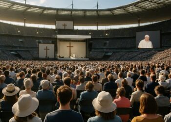 Le Stade de France vibrera pour une veillée avec le Pape Léon XIV.