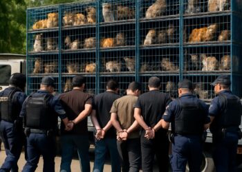 Douze individus interpellés pour le vol de 2 700 chats destinés à la consommation.